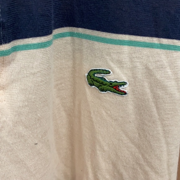 Vintage 80s Lacoste/Izod polo shirt - Picture 2 of 4